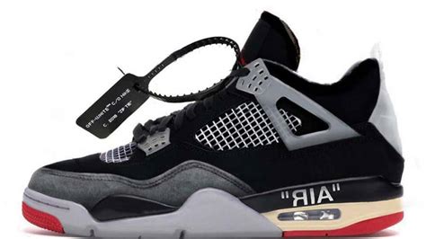 off white bred jordan 4|More.